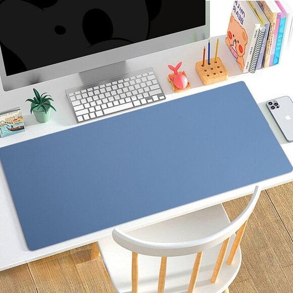 Protector Office Desk Mat, Dual-Sided Large Mouse Pad, Waterproof Desk Blotter P - Picture 6 of 7